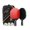 Black + Red 2, variant on Soumake 2Pcs Professional Table Tennis Beginner Wood Racket Set Sports Ping Pong Bat