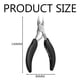 thumbnail image 5 of Cortaúñas profesional, mango ergonómico en forma de delfín, diseño de doble resorte para mayor comodidad y flexibilidad, hoja de precisión que corta en un ángulo de 45° para evitar el crecimiento, 5 of 5
