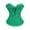 Green, variant on iHPH7 Corset Tops for Women, Bustier Shapewear, Lace Waist Push Up Bodysuit Dark Green L