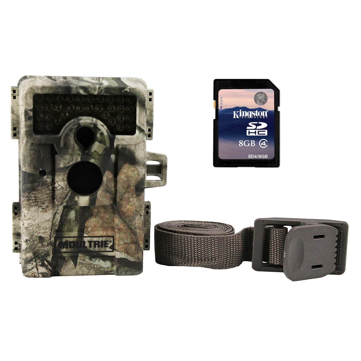 Restored Moultrie M990i No Glow Mini Trail Game Camera + SD Card