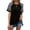 Black, variant on Laqbezok Women's Raglan Sequin Sleeve T-Shirt, Round Neck Patchwork Casual Top, Sparkly Fashion Outfit