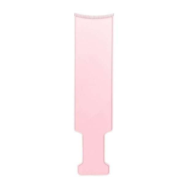 High Brightness Paddle Curved Comb Teeth Hair Dyeing Board, Hair Dyeing Comb