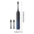 thumbnail image 2 of Xihbxyly Cepillo de Dientes Eléctrico de Levitación Magnética, Vibración de Alta Frecuencia, Cerdas Dupont, Limpieza Dental Eficiente, 5 Modos, Cuidado de Encías Sensibles, Batería de Larga Duración,, 2 of 6