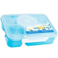 thumbnail image 4 of Lunch Box Picnic Food Fruit Container Storage Box Microwave Bento Box For Kid/ Adult Lunch Box For Kids Food Container blue, 4 of 6