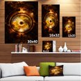 thumbnail image 3 of Ancient Mayan Calendar Collage - Abstract Wall Art Print on Canvas, 3 of 4