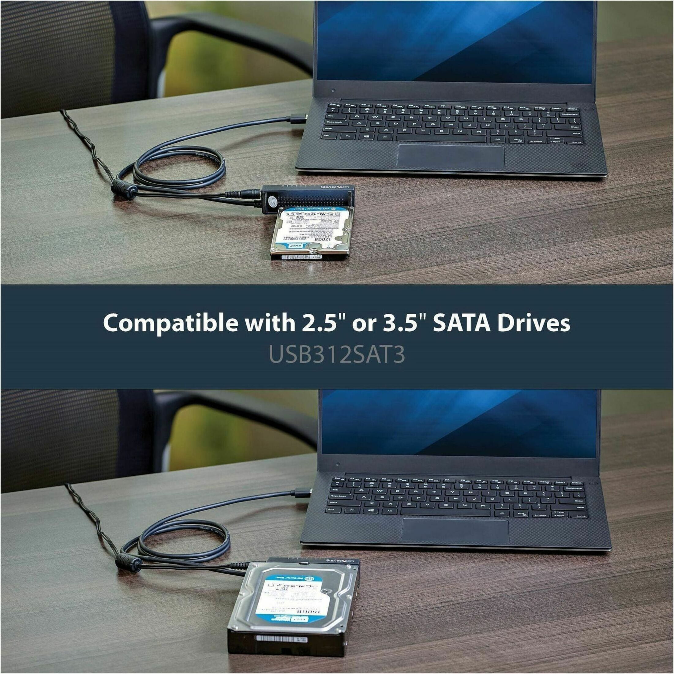 StarTech USB 3.1 (10 Gbps) Adapter Cable for 2.5" and 3.5" SATA Drives