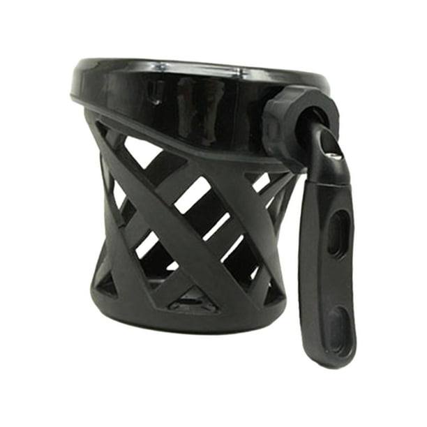 Cesta para portavasos de motocicleta shamjiam Soporte para manillar de accesorios de motocicleta negro