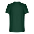 thumbnail image 4 of Men's Valentine's Day T-Shirt Heart Print Casual Sport Short Sleeve Round-Neck Top,Valentine's Day Gift for Him Green, 4 of 5