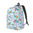 thumbnail image 2 of Daiia Colorful Sea Turtle Vintage Canvas Backpack for Men and Women ,Hiking Backpack,Travel Laptop Bag for School,Large Capacity Backpack, 2 of 8