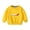 Yellow, variant on Spazoro Child Girls Sweatshirts, Crew Neck Long Sleeve Plane Print Casual Tops for Kids Girls White Size 2-3T