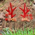 thumbnail image 6 of Christmas Decorations Clearance, Christmas Headband, Christmas Party Gift Decorations, Christmas Gift Photography, Christmas Tree Snowman Reindeer Antlers, Santa Claus Hat for Xmas Decor, 6 of 7