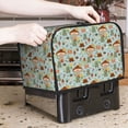 thumbnail image 7 of Yiaed Mushroom House Insect Frog Print Two Slice Bread Machine Cover, Universal Size Kitchen Appliance Cover for Bread Machine,Bread Machine Cover, 7 of 7