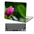thumbnail image 4 of KSK KAISHEK Plastic Hard Shell Cover Only for 2022/2021/2020/2019/2018 Release MacBook Air 13" Retina Display & Touch ID + Black Keyboard Cover Model: A2337 m1 A2179 A1932 Rose series 0389, 4 of 5