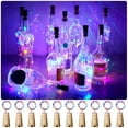 thumbnail image 1 of Luces para botellas de vino Aluan, paquete de 10 unidades, 20 LED Christmas Fairy, 1 of 7