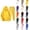 Yellow, variant on ZUBMGKTE Outfit Sets for Women 2 Piece Sets Winter Casual Tracksuit Long Sleeve Lounge Set Outfits with Pockets Fashion Fall Clothes