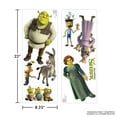 thumbnail image 7 of DreamWorks Shrek Wall Decals - Set of 8 Vinyl Stickers for Bathroom Nursery Bedroom Decor - Peel and Stick Room Decorations, 7 of 7