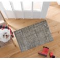 thumbnail image 4 of 2' x 3' Modern Geo Lines in Squares Washable Floor Mat, 4 of 4