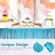 thumbnail image 4 of 4 piezas de faldones de mesa con flecos metálicos, guirnalda de flecos, fondo para fiestas, eventos, desfiles, carrozas, decoración de fiestas, 4 of 7
