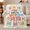 World Softer, variant on Printed Flannel Throw Blanket Bonus Mom Extra Blessed Floral Hearts and Bow