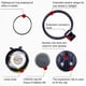 thumbnail image 3 of Intelligent LED Bicycle Wheel Light Bike Front Tail Hub Spoke Lamp Night Safety Warning Light Kids nce Bike Cycle Light, 3 of 5