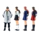 thumbnail image 1 of 4x 1:64 Escala Mini Diminuta Diseño de Personas de Resina para Caja de Cerillas Juguete para Sunnimix Muñeca de figuras de personas, 1 of 8