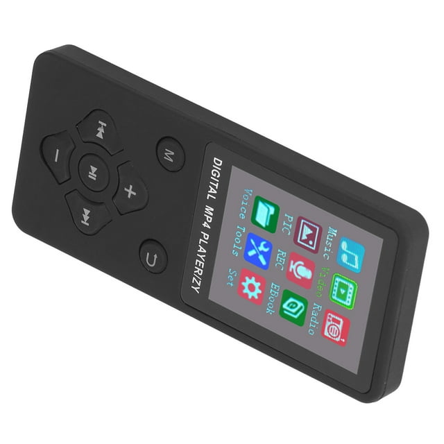 BT MP3 Player, HIFI Lossless Sound, Large Memory, Long Battery Life, with BT 5.0, for Entertainment, Learning, Gym Workouts