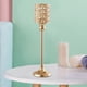 thumbnail image 4 of 1 candelabro dorado decorativo para comedor o dormitorio Alto 46cm, 4 of 9