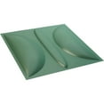 thumbnail image 6 of Ekena Millwork 19 5/8"W x 19 5/8"H Saturn EnduraWall Decorative 3D Wall Panel, Universal Pearl Metallic Sea Mist (12-Pack for 32.04 Sq. Ft.), 6 of 6
