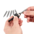 thumbnail image 3 of WorkPro Quick Change Bit Set -7 Piece,Quick Change Chuck & 2 Inch Cr-V Screwdriver Bits, 3 of 5
