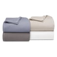 thumbnail image 2 of Vera Wang Waffleweave Full/Queen Throw Blanket in White, 2 of 4