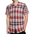 thumbnail image 4 of High Quality Hawaiian Shirts for Men Short Sleeve Aloha Beach Shirt Floral Summer Casual Button Down Shirts Blouses 6LF7W2, 4 of 7