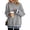 Light Gray#200922JJ, variant on Hearthz Fake Two Piece Womens Sweatshirts Long Sleeve Striped Cuff Layered Crewneck Sweatshirts Women Fall Winter Warm Women's Pullover Sweaters
