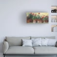 thumbnail image 2 of Trademark Fine Art Carol Rowan Kathleens Geraniums Canvas Wall Art - 12x24, 2 of 4