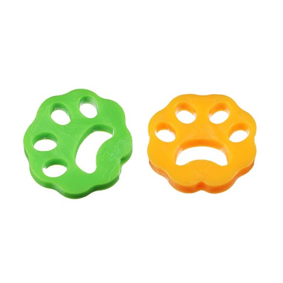 2PCS Laundry Balls for Removal Pet Hair Plum Shape