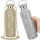 thumbnail image 3 of Inteprter Frasco de vacío con purpurina, taza recta con diamantes de imitación con asa, botella de café y leche, tetera para beber de acero Suministros térmicos Dorado/500ml, 3 of 6
