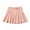 Pink, variant on Girls' Pleated Athletic Skort with Built-In Shorts, Flared Tennis Skirt for Sports, School, Active Play, Prevents Wardrobe Malfunctions During Running, Yoga, and Daily Movement - Black