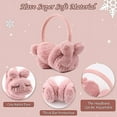 thumbnail image 2 of Orejeras de Invierno CHAO para Niños y Mujeres Piel Rosa, 2 of 5