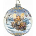 thumbnail image 2 of G.Debrekht 73562 Holiday Splendor Glass Fairy Girl Ball 3.5 in. - Glass Ornament, 2 of 3