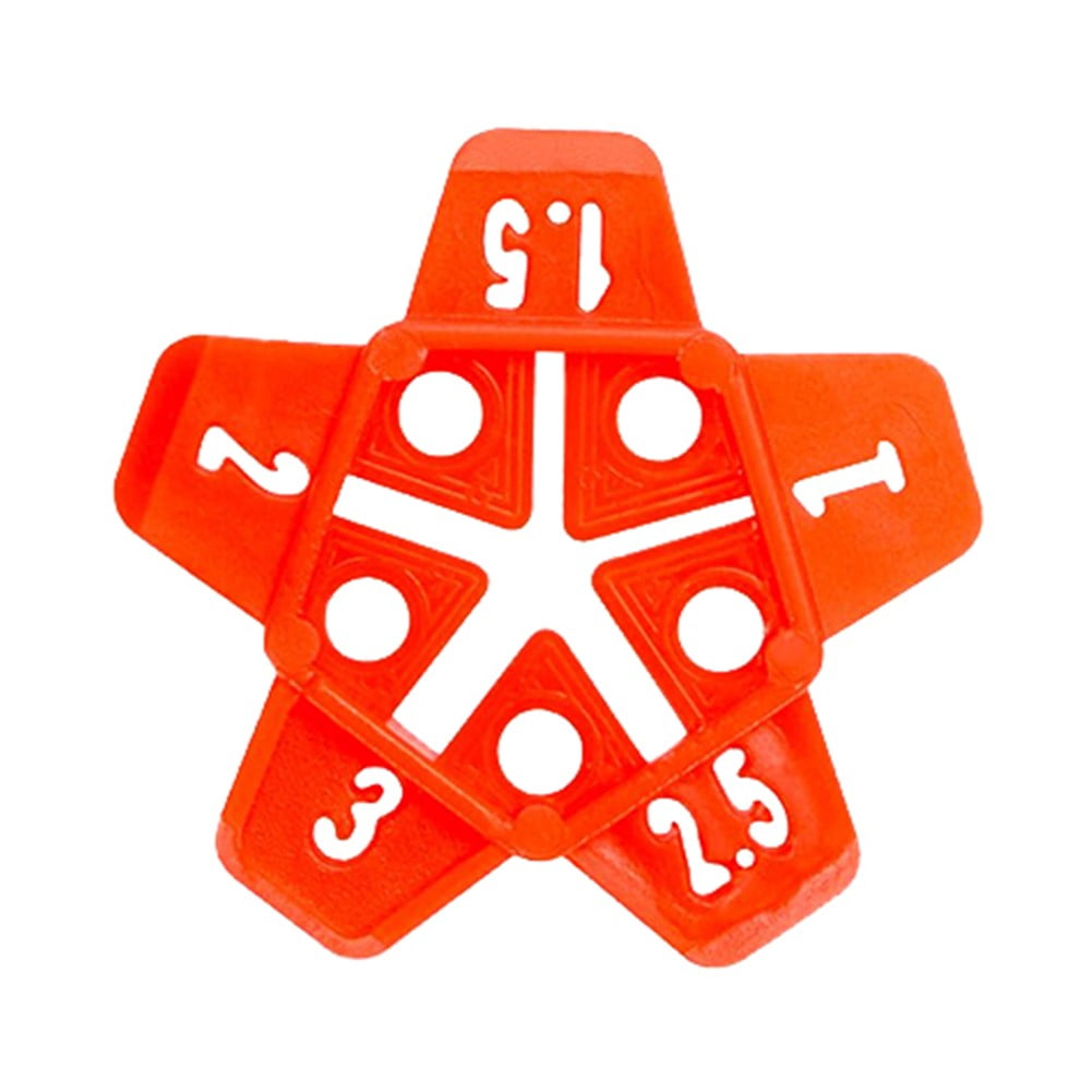 Tile Spacers 300Pcs Reusable Horseshoe U Shape Plastic Shims Upgraded 5 In 1 Fangkenuo