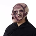 thumbnail image 3 of Máscara de fiesta Halloween media cara máscara de mil ojos Zombie Triple cara máscara de terror para la cara, 3 of 5