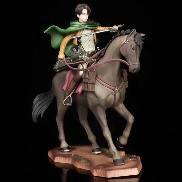 Attack on the giant, Captain Livell Ackerman's equestrian figurine