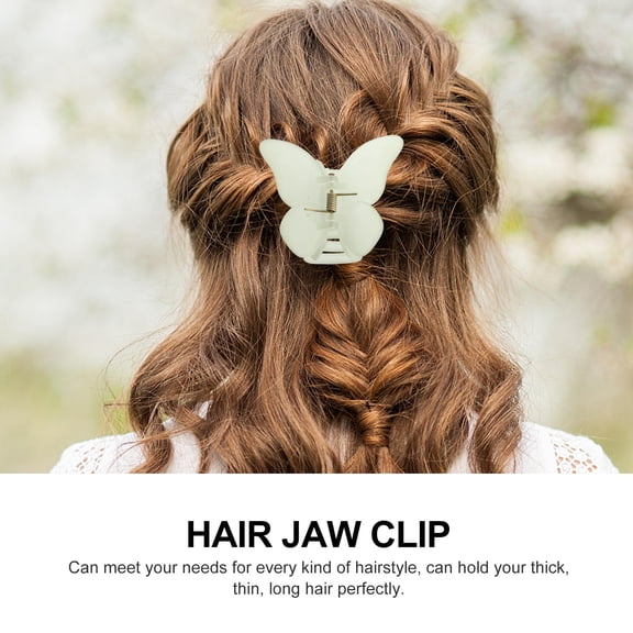 STRANDCHIC Boho Style Plastic Hair Clips for Women, Wedding Hairstyle Accessories, 1 Set