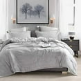 thumbnail image 2 of Byourbed Coma Inducer Oversized Queen Comforter Set - Wait Oh What - Tundra Gray, 2 of 4