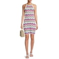 thumbnail image 2 of No Boundaries Juniors' Sleeveless Crochet Dress, 2 of 5