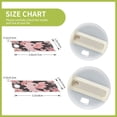 thumbnail image 3 of Kdxio Cute Axolotl Sakura Blossoms A Name Plate Compatible Stanley Cups Name Tag Acrylic Nameplate Tumbler Lid Topper for Cup Accessories, 3 of 9