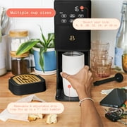 Beautiful Perfect Grind™ Programmable Single Serve Coffee Maker, Black Sesame by Drew Barrymore
