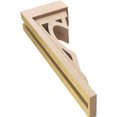 thumbnail image 6 of 4"W x 8"D x 24"H Thin Sheridan Rough Cedar Woodgrain TimberThane Corbel, Primed Tan, 6 of 6