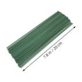 thumbnail image 2 of BESTYASH 100Pcs Sturdy Green Floral Wire Stems for Crafting Artificial Flowers, 2 of 8