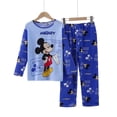 thumbnail image 4 of Conjuntos de pijamas Kuromi para niños, ropa de dormir de dibujos animados de Hello Kitty para niños y niñas, pijamas a juego de Mickey Minnie Mouse de 3 a 8 años, 4 of 5