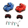 thumbnail image 4 of Coche de choque con eyección RC Coches de control remoto para niños Adultos de 6 años en adelante 2 juegos de batería, 4 of 9